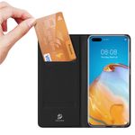 Husa tip carte Dux Ducis - Skin Pro - Huawei P40 Pro - Black fotografia produsului View 3 S