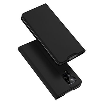 Husa tip carte dux ducis - skin pro - samsung galaxy a42 5g - black