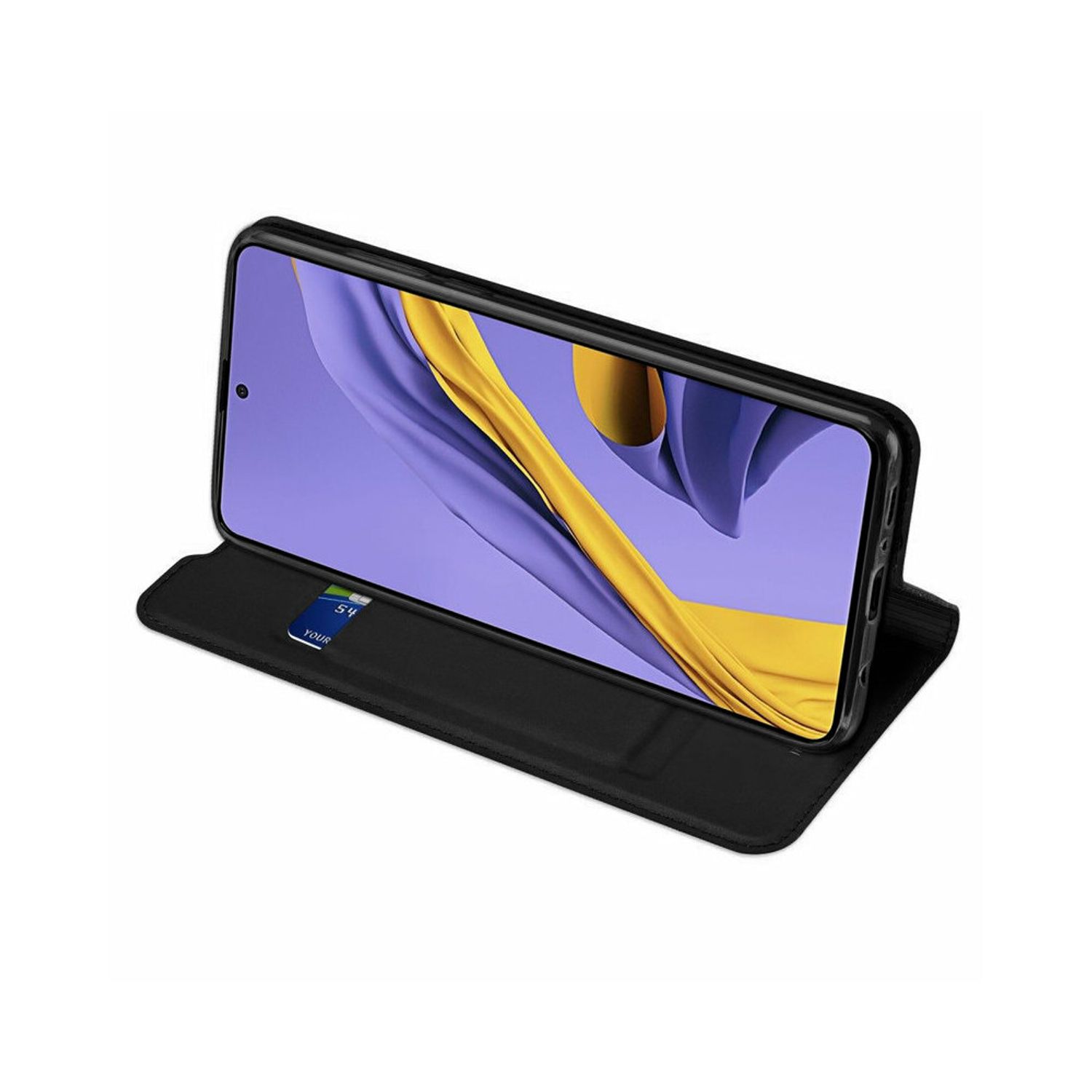 Husa tip carte Dux Ducis - Skin Pro - Xiaomi Redmi Note 9 / Redmi 10X 4G - Black fotografia produsului View 2 L