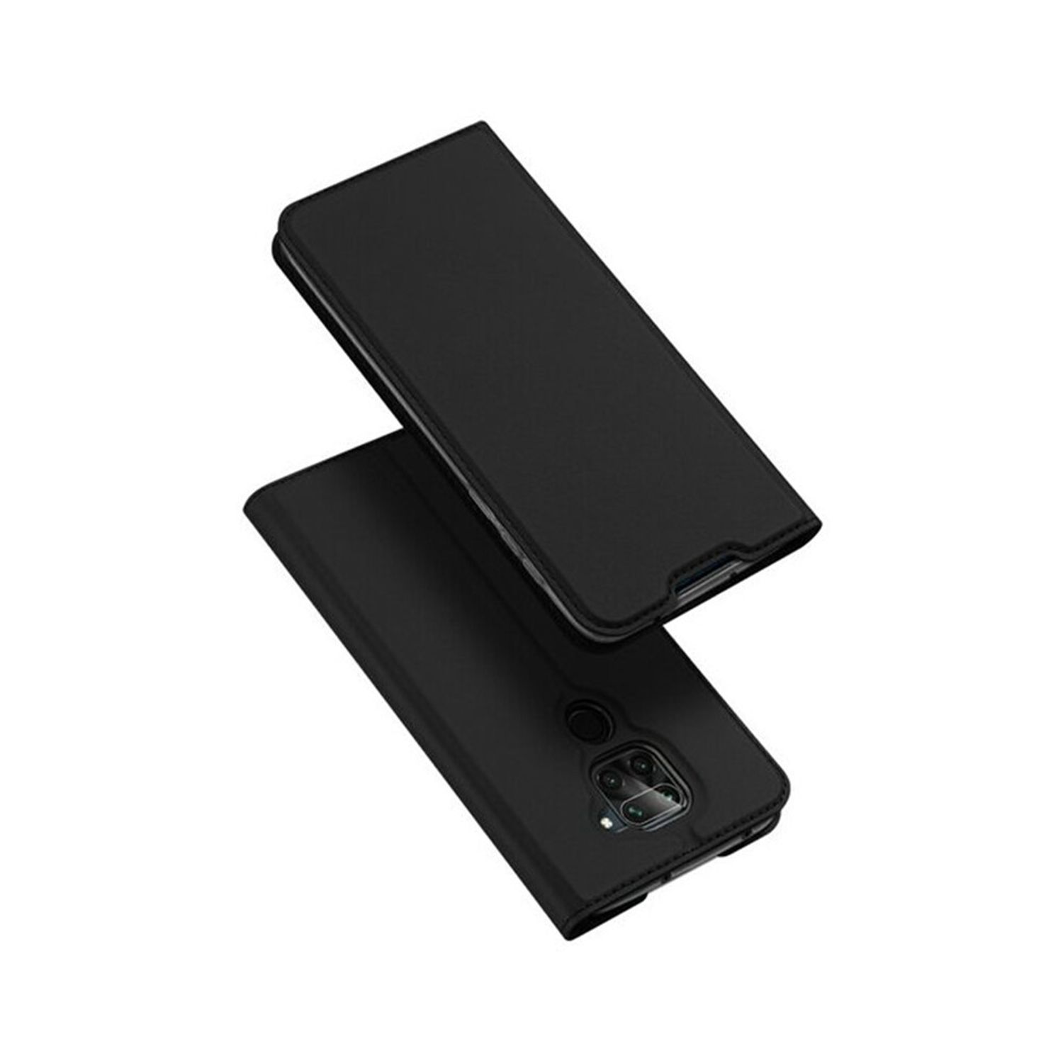Husa tip carte Dux Ducis - Skin Pro - Xiaomi Redmi Note 9 / Redmi 10X 4G - Black fotografia produsului