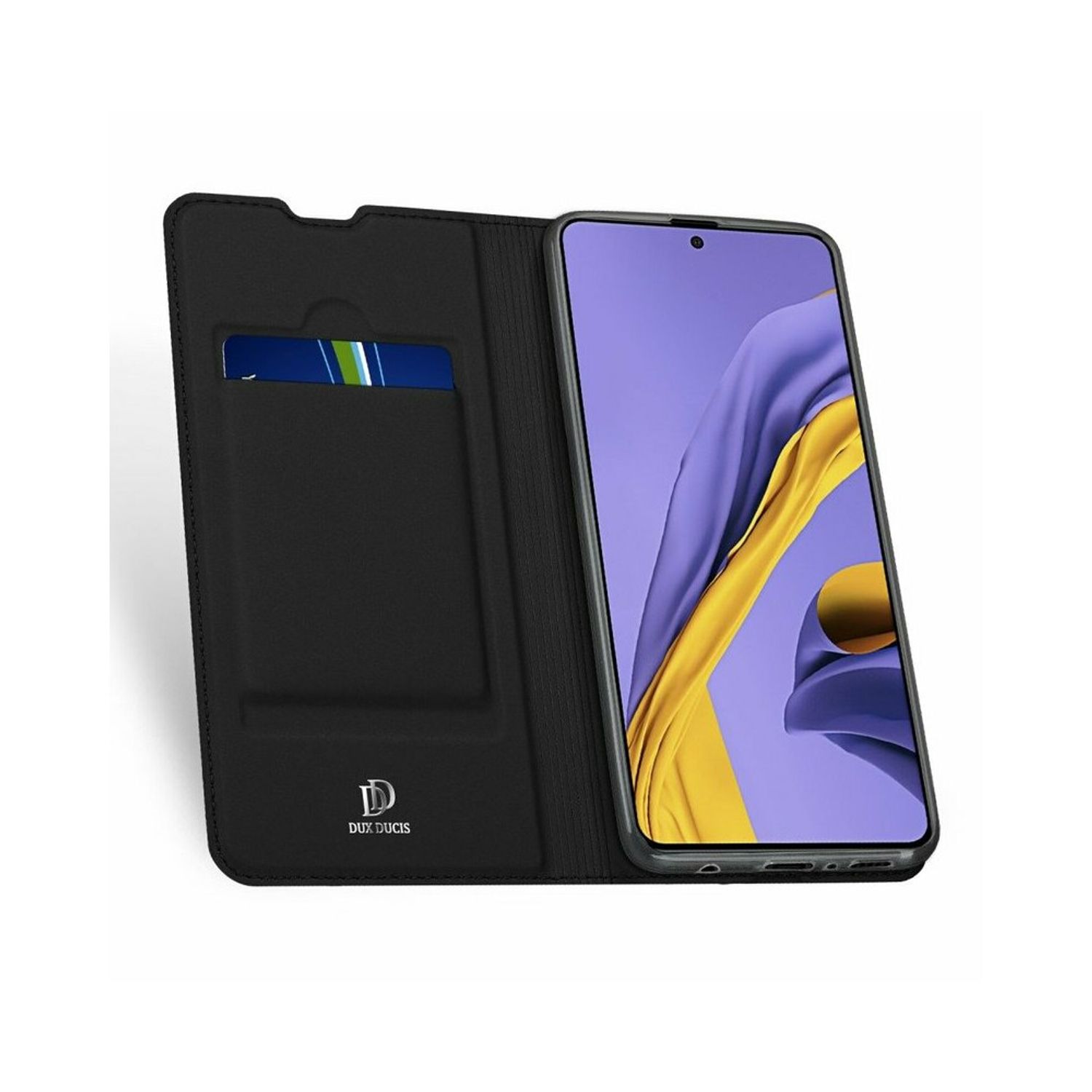 Husa tip carte Dux Ducis - Skin Pro - Xiaomi Redmi Note 9 / Redmi 10X 4G - Black fotografia produsului View 3 L