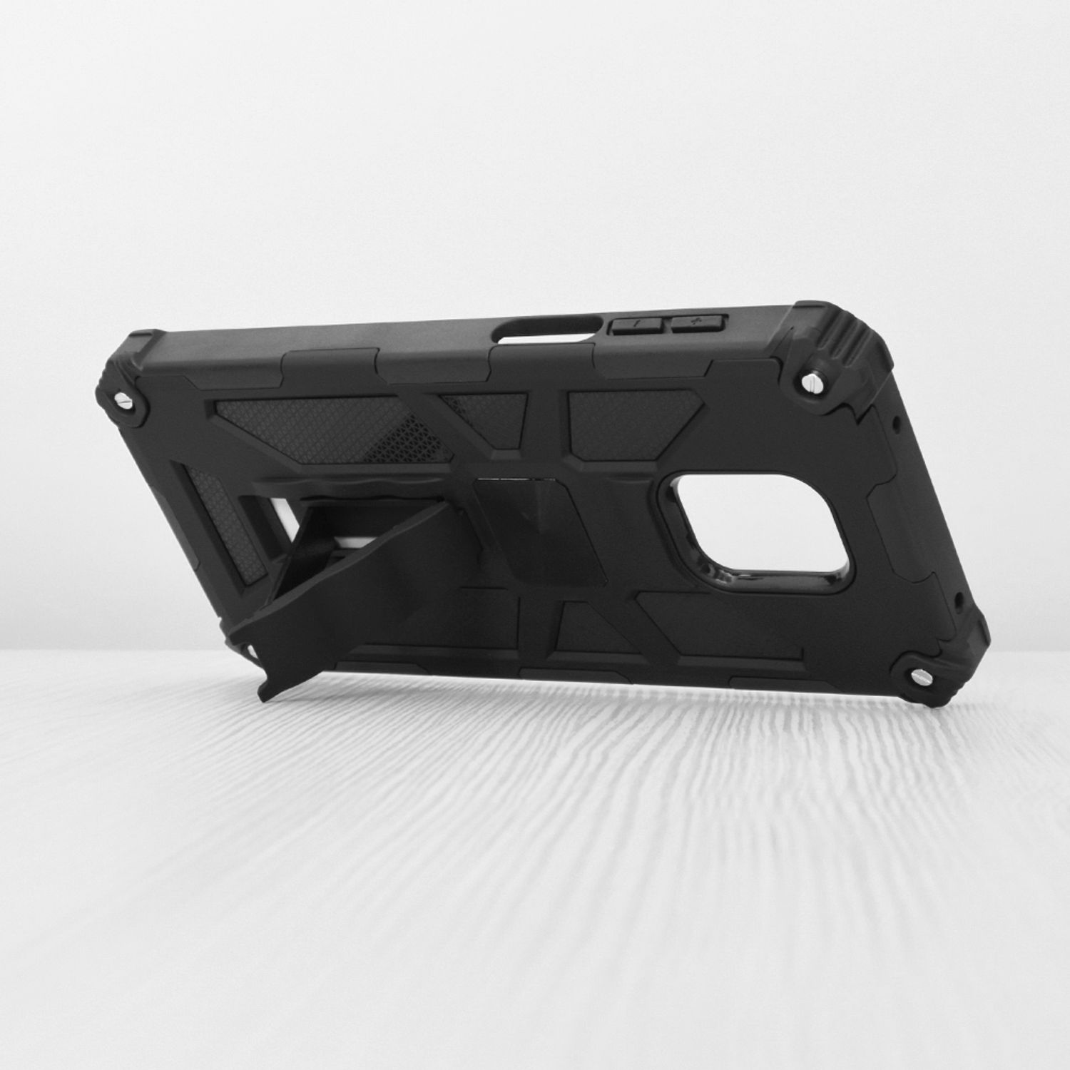 Husa antisoc Techsuit - Blazor Series - Xiaomi Redmi Note 9S / Note 9 Pro / Note 9 Pro Max - Black fotografia produsului View 2 L