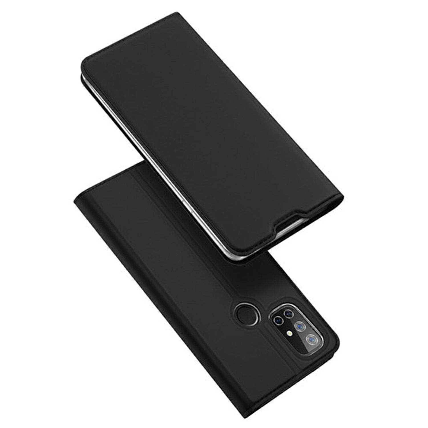 Husa tip carte Dux Ducis - Skin Pro - Oneplus Nord N10 - Black fotografia produsului