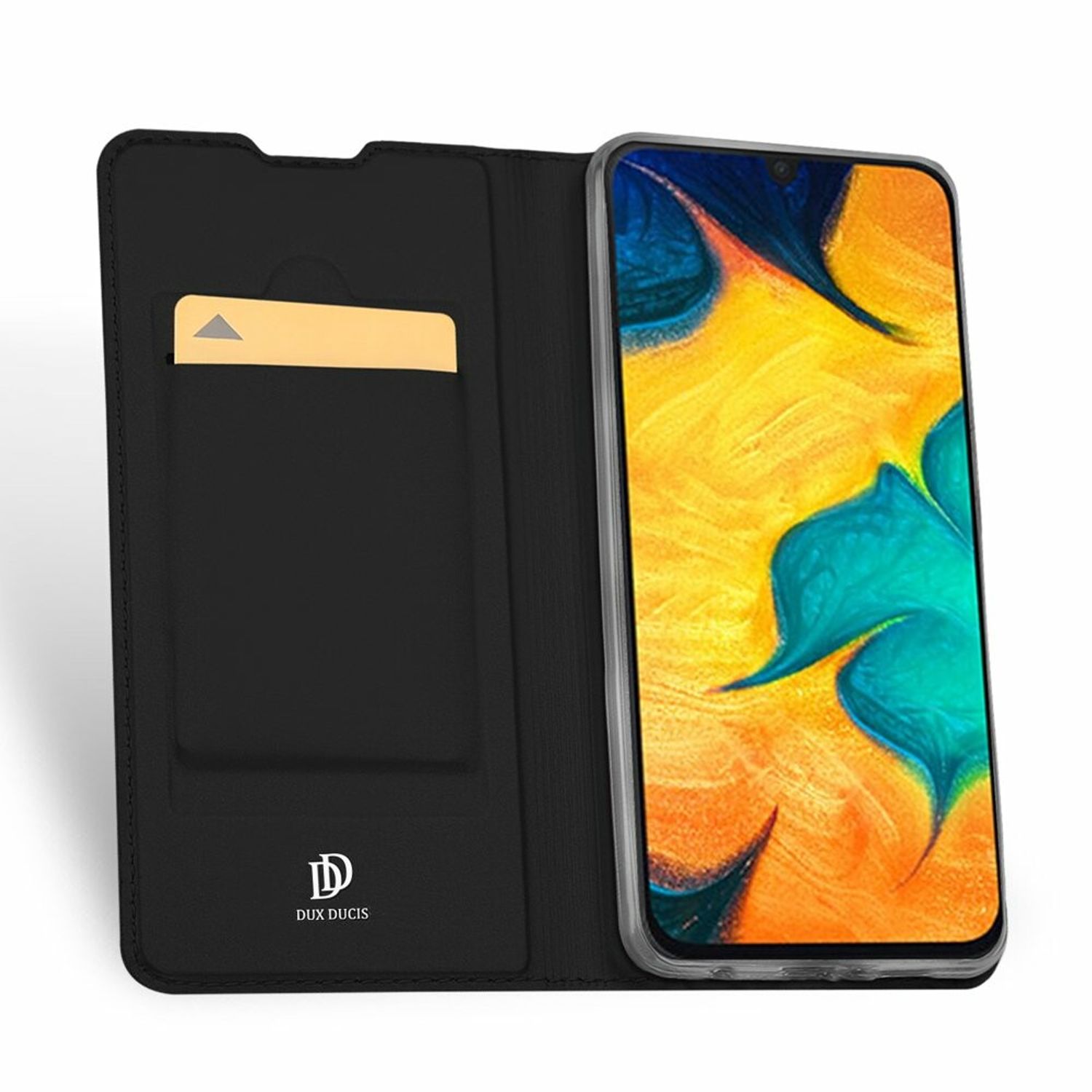 Husa tip carte Dux Ducis - Skin Pro - Samsung Galaxy A20e / A10e - Black fotografia produsului View 3 L