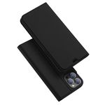 Husa tip carte Dux Ducis - Skin Pro - iPhone 12 Pro Max - Black fotografia produsului
