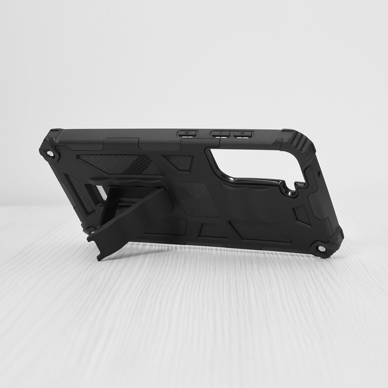 Husa antisoc Techsuit - Blazor Series - Samsung Galaxy S21 FE - Black fotografia produsului View 2 L