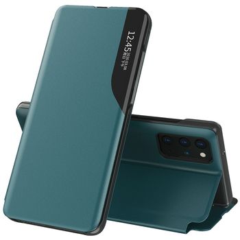 Husa tip carte techsuit - efold series - samsung galaxy s20 plus - dark green