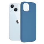 Husa premium Techsuit - Soft Edge Silicone - iPhone 13 - Denim Blue fotografia produsului