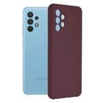 Husa premium Techsuit - Soft Edge Silicone - Samsung Galaxy A32 4G - Plum Violet fotografia produsului