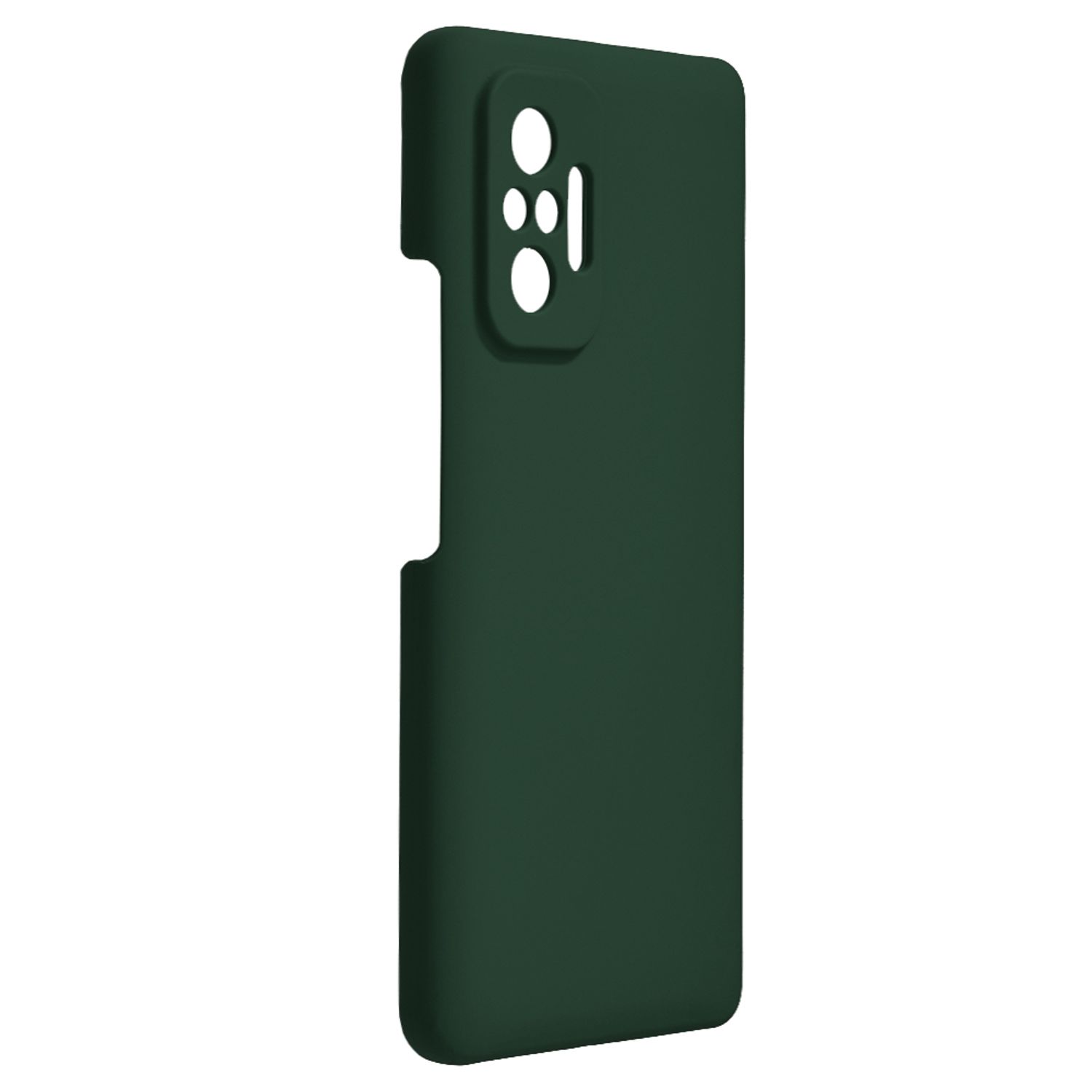 Husa premium Techsuit - Soft Edge Silicone - Xiaomi Redmi Note 10 Pro - Dark Green fotografia produsului View 2 L
