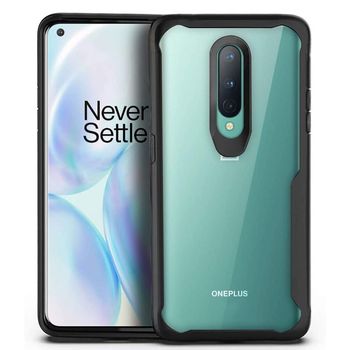 Husa premium techsuit - glaast series - oneplus 8 - black