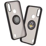 Husa Techsuit - Glinth - Motorola Moto E6s 2020 - Black fotografia produsului