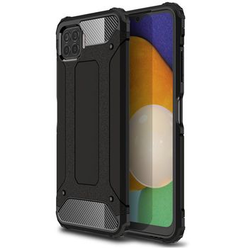 Husa techsuit - hybrid armor - oppo reno 5 lite / a94 / reno 5f - black