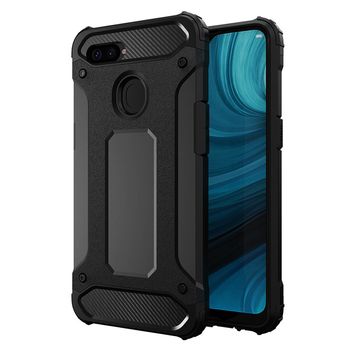 Husa techsuit - hybrid armor - oppo a12 - black