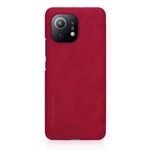Husa Nillkin - Qin Leather Case - Xiaomi Mi 11 - Red fotografia produsului