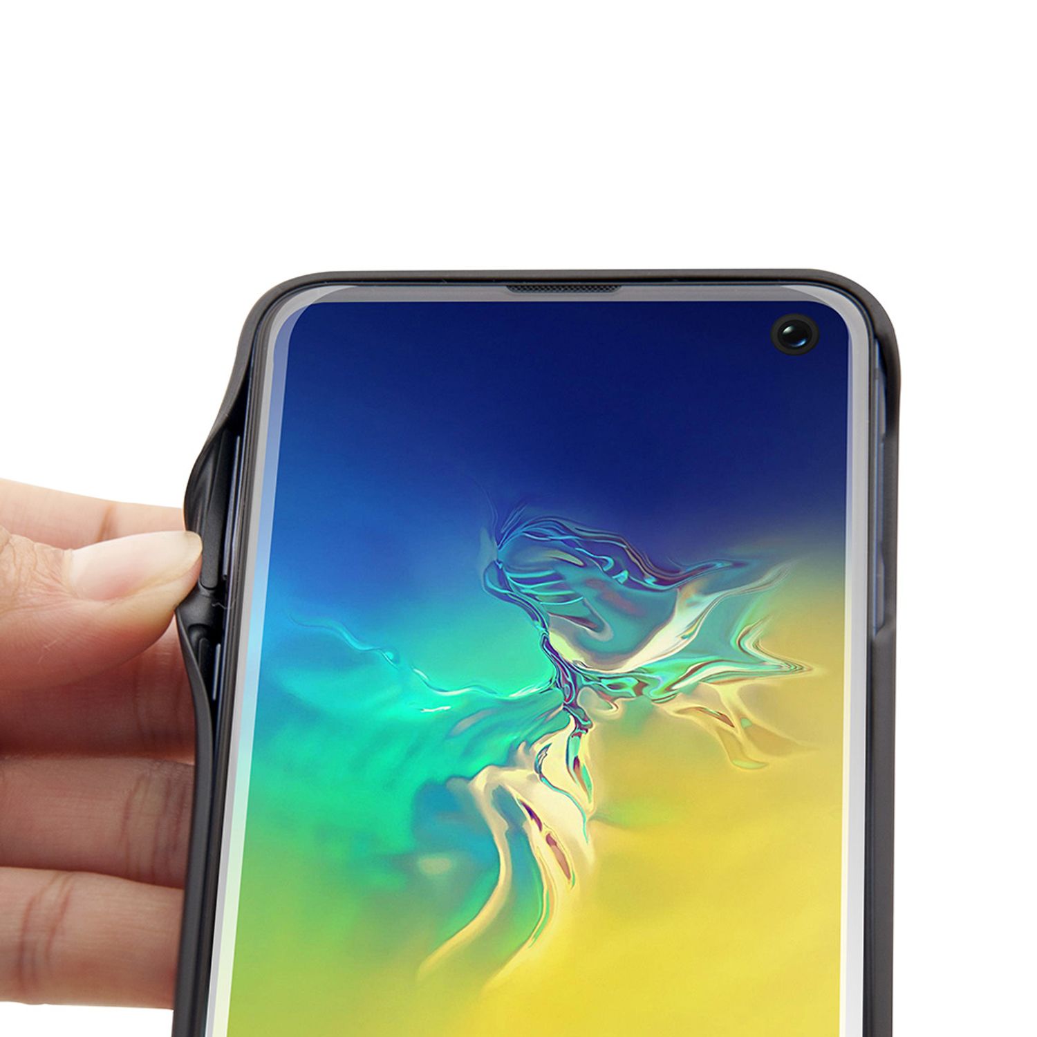 Husa cu acumulator Techsuit - Samsung Galaxy S10e - 5000 mAh - Black fotografia produsului View 3 L
