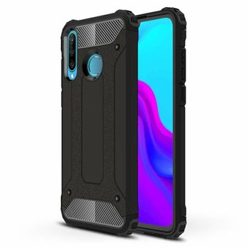Husa techsuit - hybrid armor - huawei p40 lite e - black