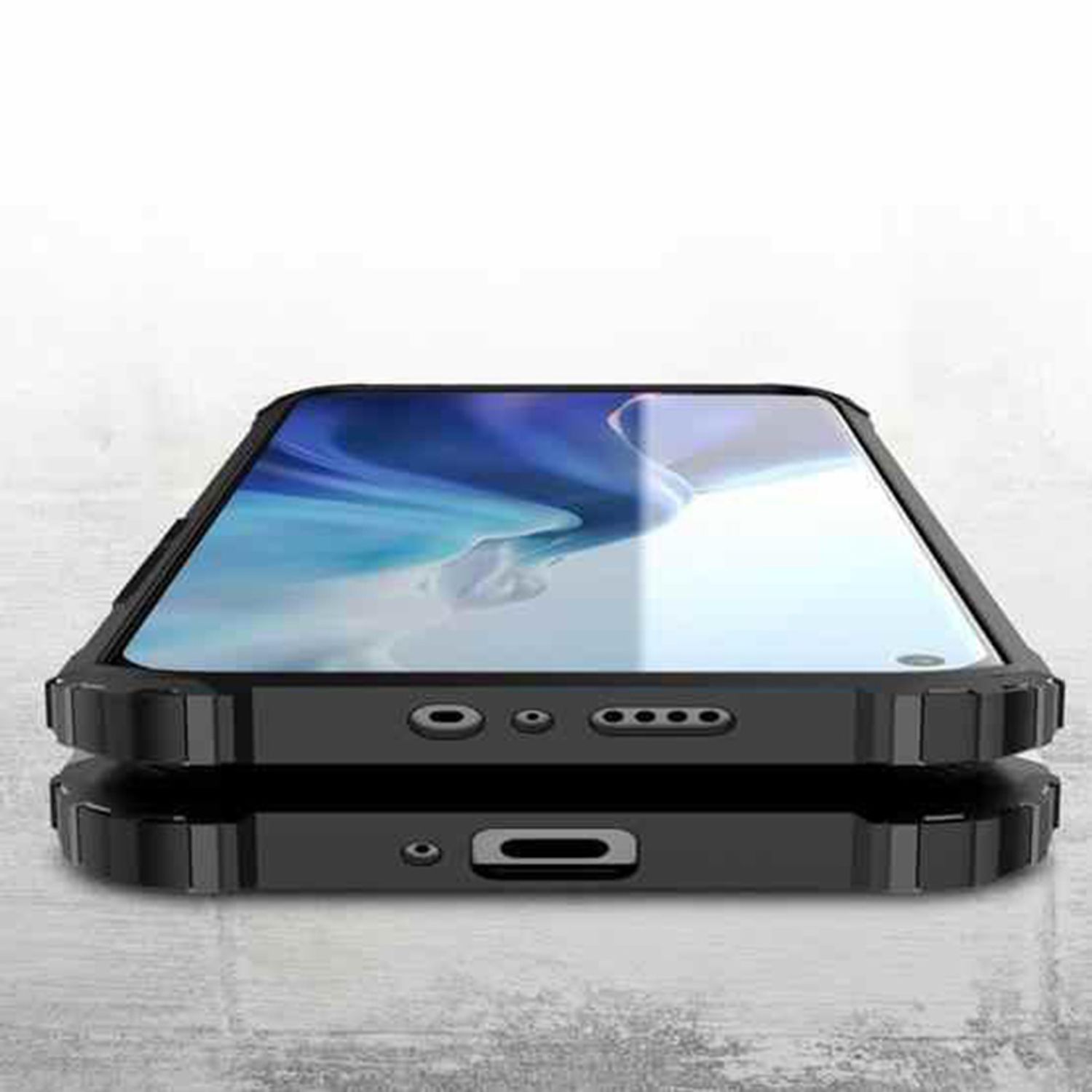 Husa Techsuit - Hybrid Armor - Xiaomi Mi 11 Pro - Black fotografia produsului View 2 L