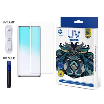 Folie protectie - 3d uv glass - samsung galaxy s20 ultra - transparent