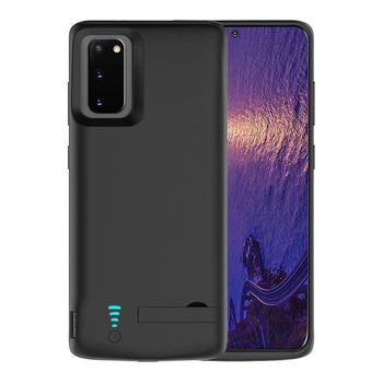 Husa cu acumulator techsuit - samsung galaxy s20 - 5000 mah - black