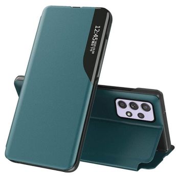 Husa tip carte techsuit - efold series - samsung galaxy a52 5g - dark green