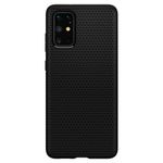 Husa premium Liquid Air compatibila cu Samsung Galaxy S20 Plus, Negru fotografia produsului View 2 S