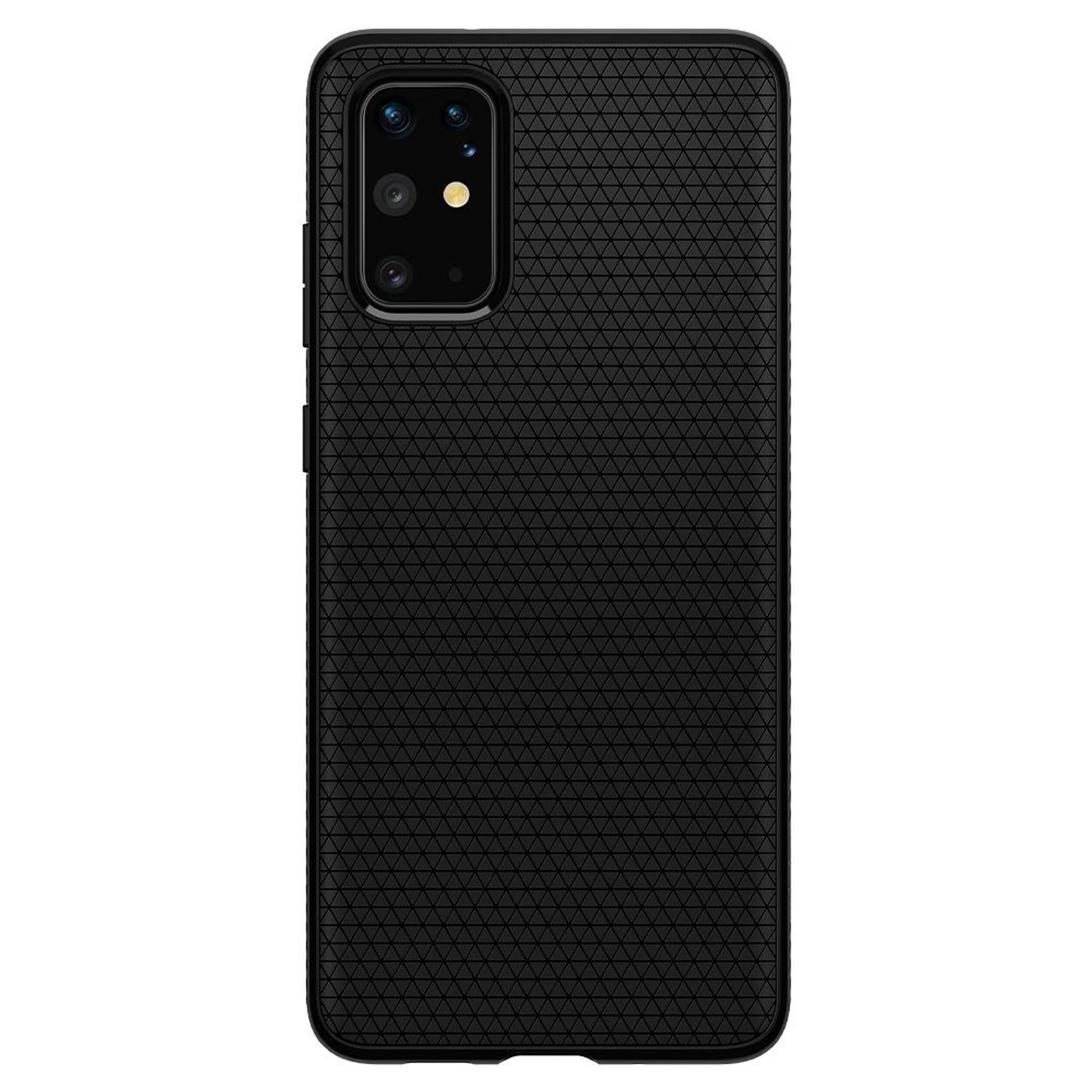Husa premium Liquid Air compatibila cu Samsung Galaxy S20 Plus, Negru fotografia produsului View 2 L