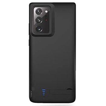 Husa cu acumulator techsuit - samsung galaxy note 20 ultra - 6000 mah - black