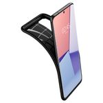 Husa premium Liquid Air compatibila cu Samsung Galaxy S20 Plus, Negru fotografia produsului View 3 S