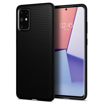 Husa premium liquid air compatibila cu samsung galaxy s20 plus, negru