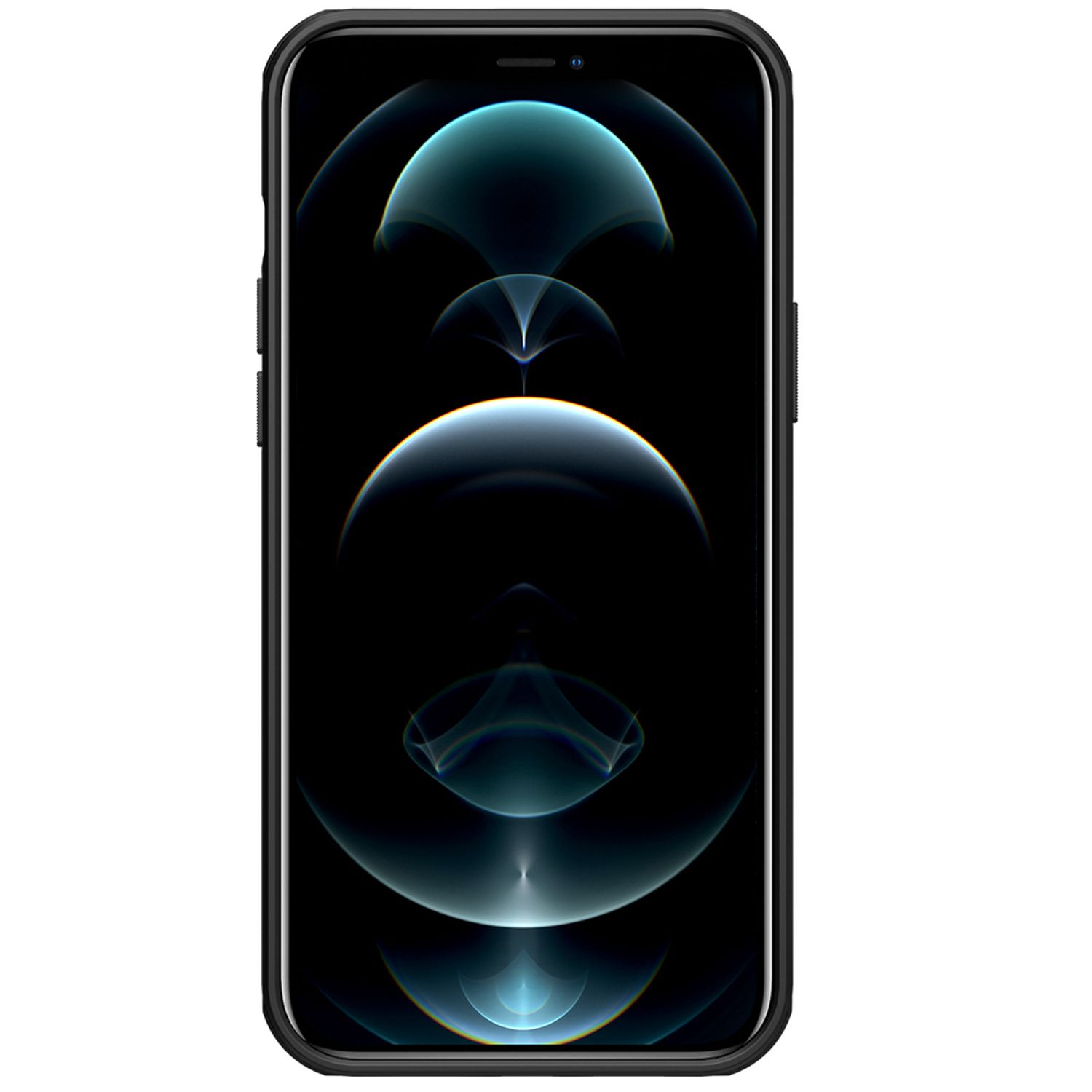 Husa Nillkin - Super Frosted Shield Pro - iPhone 13 - Black fotografia produsului View 2 L
