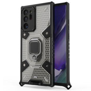 Husa techsuit - honeycomb armor - samsung galaxy note 20 ultra - negru