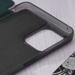 Husa tip carte Techsuit - eFold Series - OPPO Find X3 / X3 Pro - Dark Green fotografia produsului View 3 S