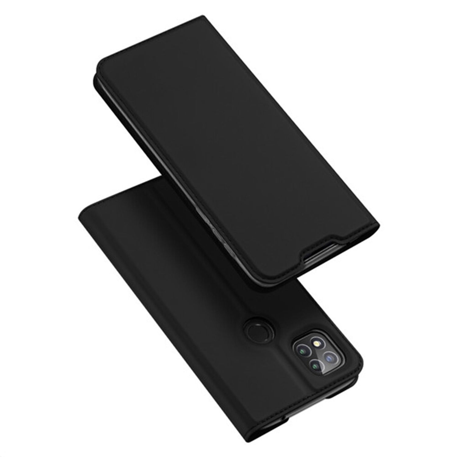 Husa tip carte Dux Ducis - Skin Pro - Xiaomi Redmi 9C - Black fotografia produsului