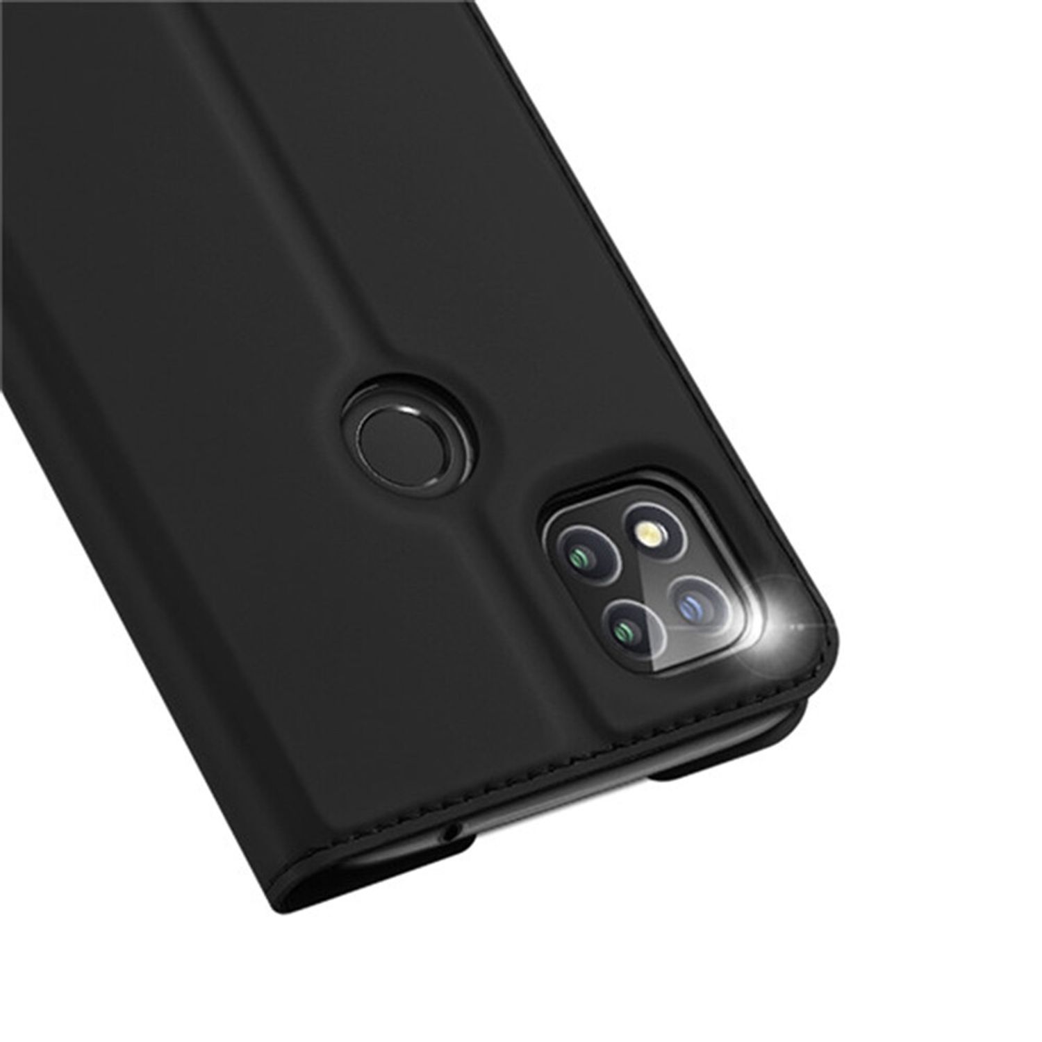 Husa tip carte Dux Ducis - Skin Pro - Xiaomi Redmi 9C - Black fotografia produsului View 2 L