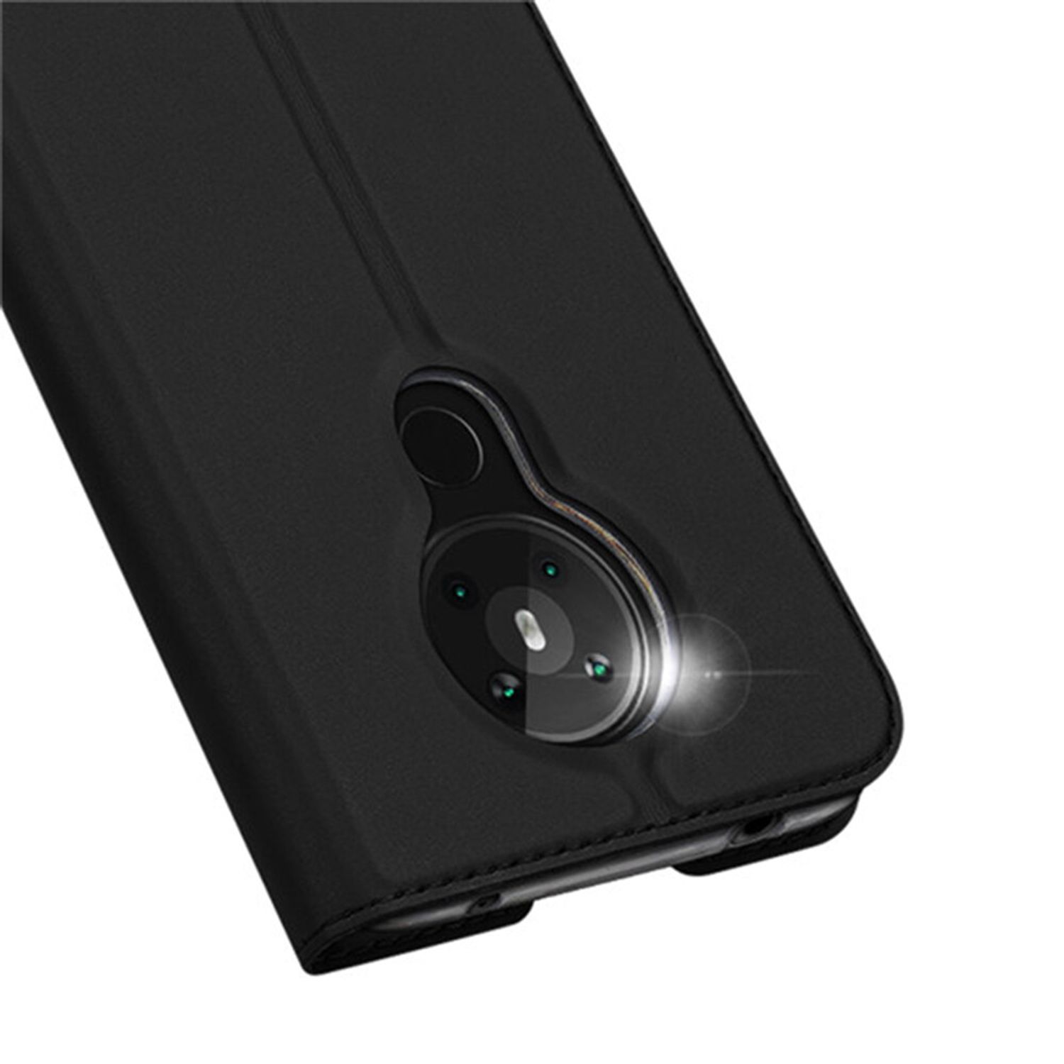Husa tip carte Dux Ducis - Skin Pro - Nokia 5.3 - Black fotografia produsului View 2 L