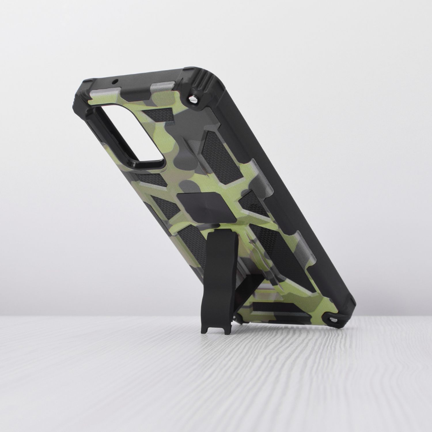 Husa antisoc Techsuit - Blazor Series - Samsung Galaxy S20 Plus - Camo Lime fotografia produsului View 3 L