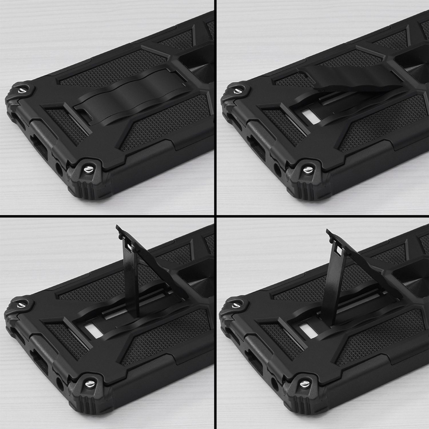 Husa antisoc Techsuit - Blazor Series - OPPO A52 / A72 / A92 - Black fotografia produsului View 3 L