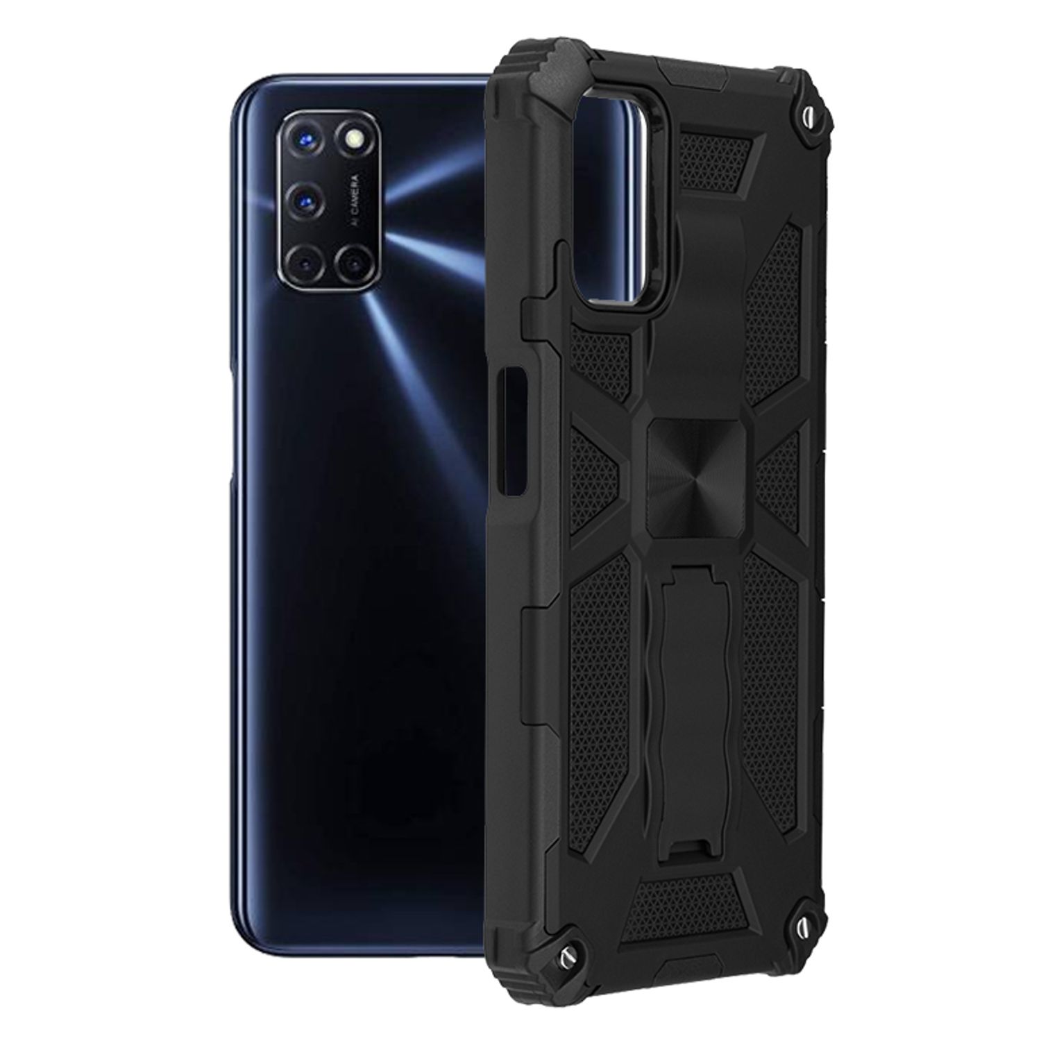Husa antisoc Techsuit - Blazor Series - OPPO A52 / A72 / A92 - Black fotografia produsului