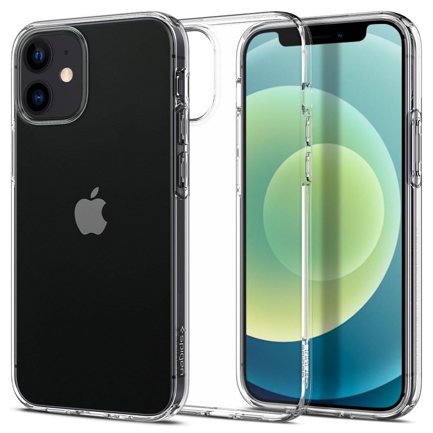 Husa premium Liquid Crystal compatibila cu iPhone 12 / 12 Pro, Transparent fotografia produsului View 2 L