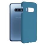 Husa premium Techsuit - Soft Edge Silicone - Samsung Galaxy S10e - Denim Blue fotografia produsului