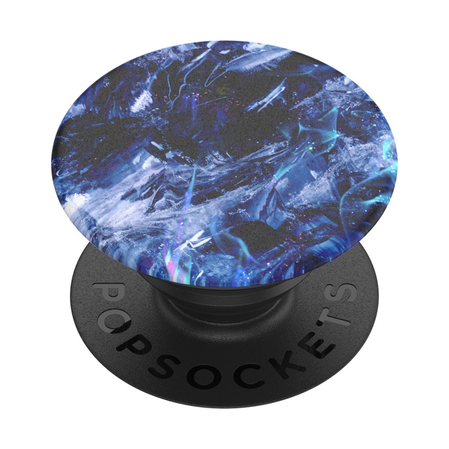 Accesoriu Popsockets pentru dispozitive mobile - PopGrip - Black Ice fotografia produsului
