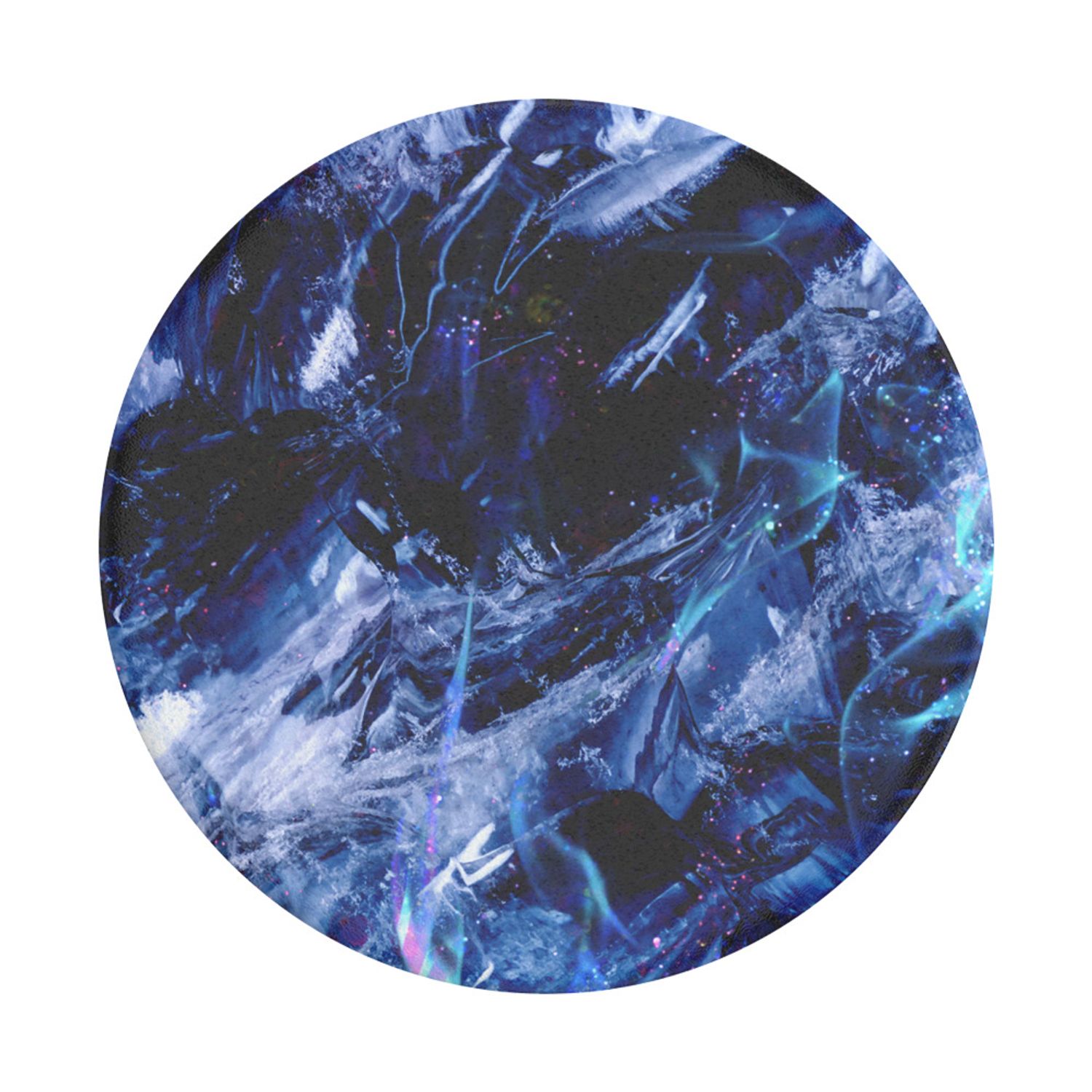 Accesoriu Popsockets pentru dispozitive mobile - PopGrip - Black Ice fotografia produsului View 3 L