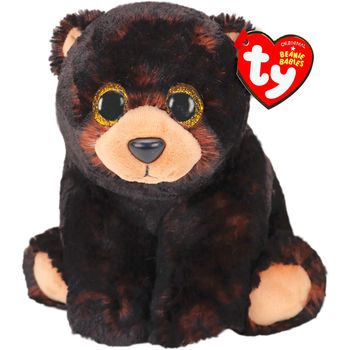 Jucarie de plus moale ty, beanie babies, ursul kodi, 15 cm