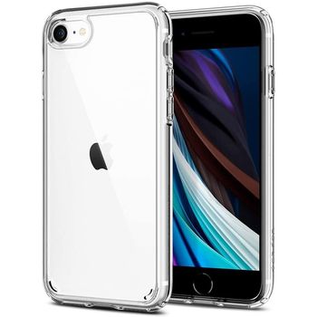 Husa premium ultra hybrid compatibila cu iphone 7 / 8 / se 2 / se 2020, transparent