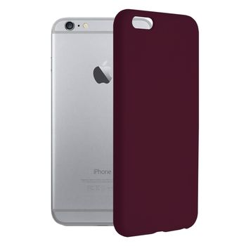 Husa premium Techsuit – Soft Edge Silicone – iPhone 6 Plus – Plum Violet elefant.ro imagine noua 2022