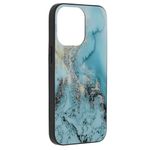 Husa cu spate din sticla Techsuit - Glaze Series - iPhone 13 Pro - Blue Ocean fotografia produsului
