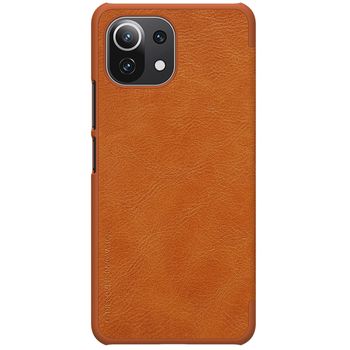 Husa nillkin - qin leather case - xiaomi mi 11 lite - brown