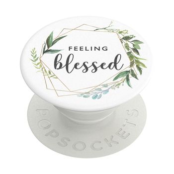 Accesoriu popsockets pentru dispozitive mobile - popgrip - feeling blessed