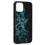 Husa cu spate din sticla Techsuit - Glaze Series - iPhone 11 - Blue Nebula fotografia produsului View 2 S